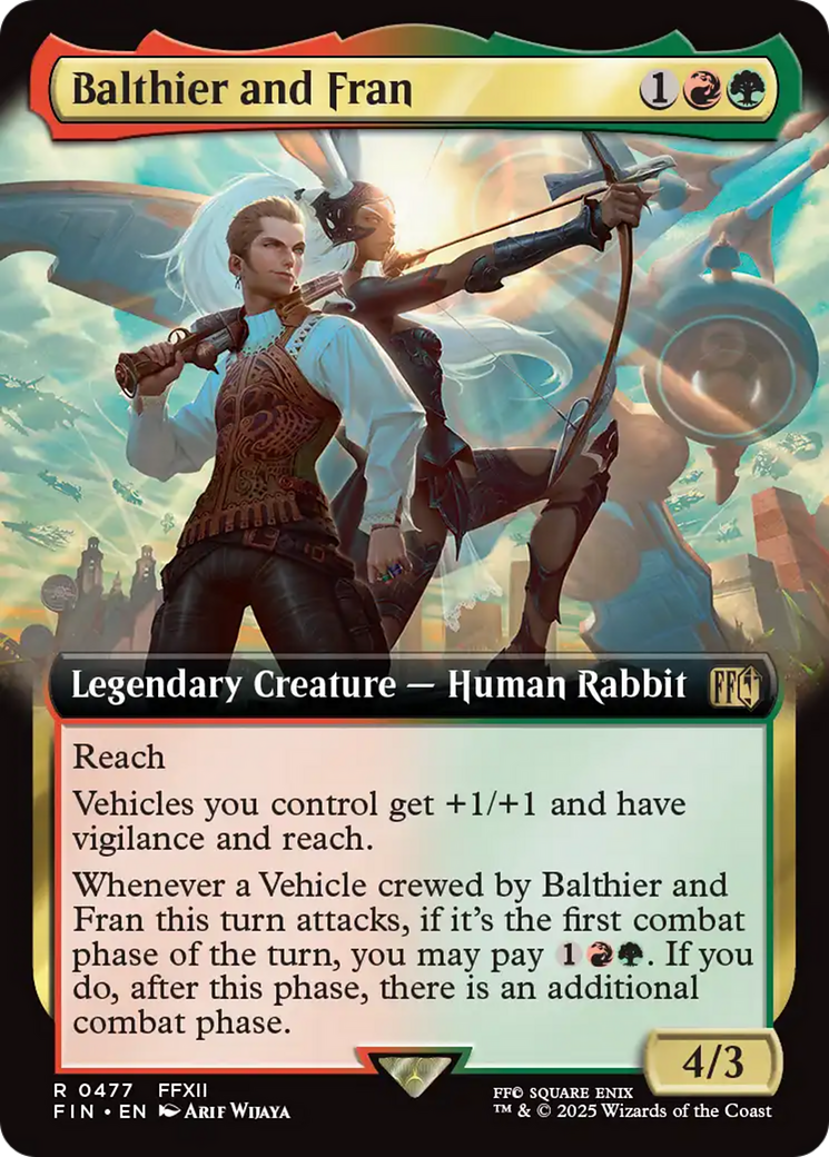Balthier and Fran (Extended Art) [FINAL FANTASY] | Eastridge Sports Cards & Games
