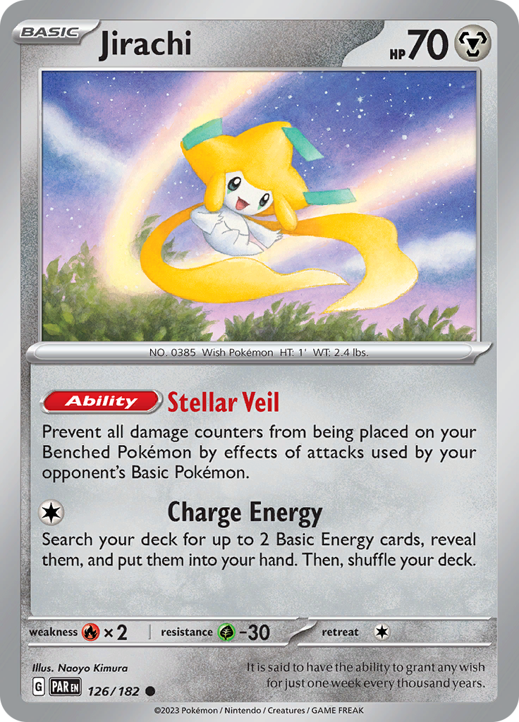 Jirachi (126/182) [Scarlet & Violet: Paradox Rift] | Eastridge Sports Cards & Games