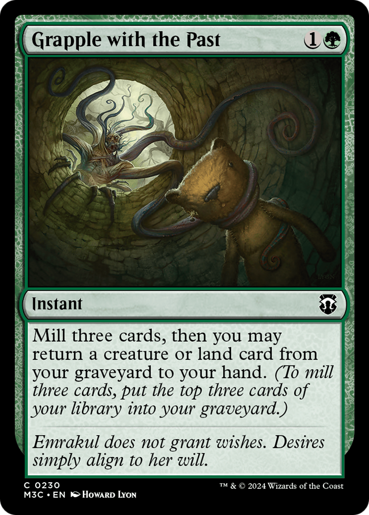 Grapple with the Past (Ripple Foil) [Modern Horizons 3 Commander] | Eastridge Sports Cards & Games