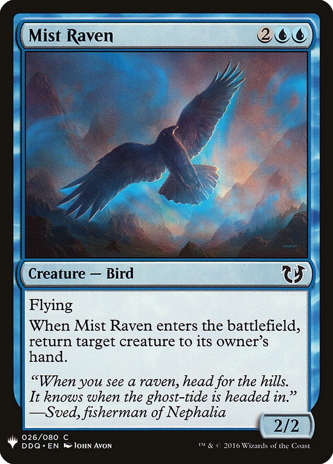 Mist Raven [Mystery Booster] | Eastridge Sports Cards & Games