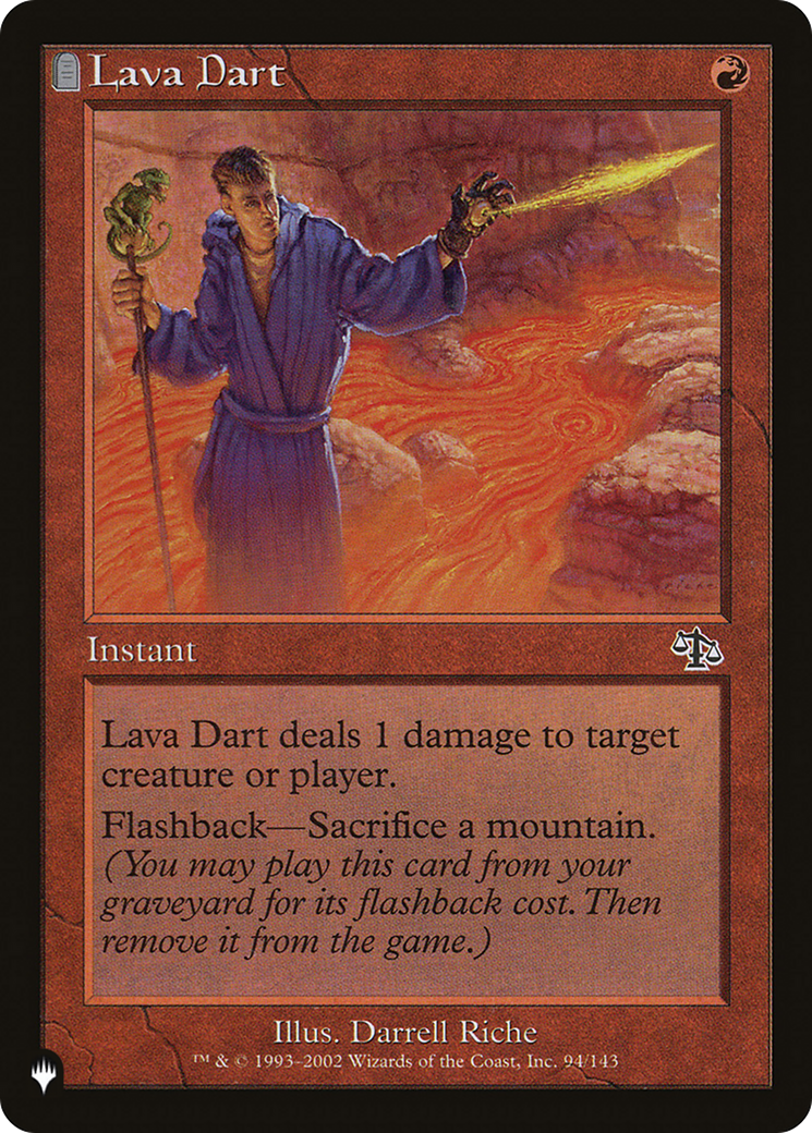 Lava Dart [The List] | Eastridge Sports Cards & Games