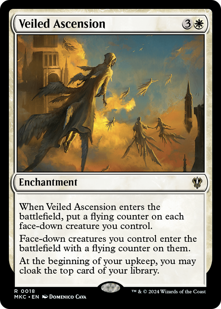 Veiled Ascension [Murders at Karlov Manor Commander] | Eastridge Sports Cards & Games