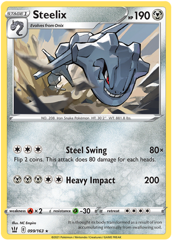 Steelix (099/163) [Sword & Shield: Battle Styles] | Eastridge Sports Cards & Games