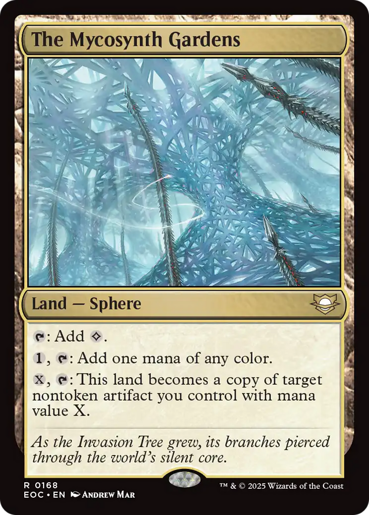 The Mycosynth Gardens [Edge of Eternities Commander] | Eastridge Sports Cards & Games