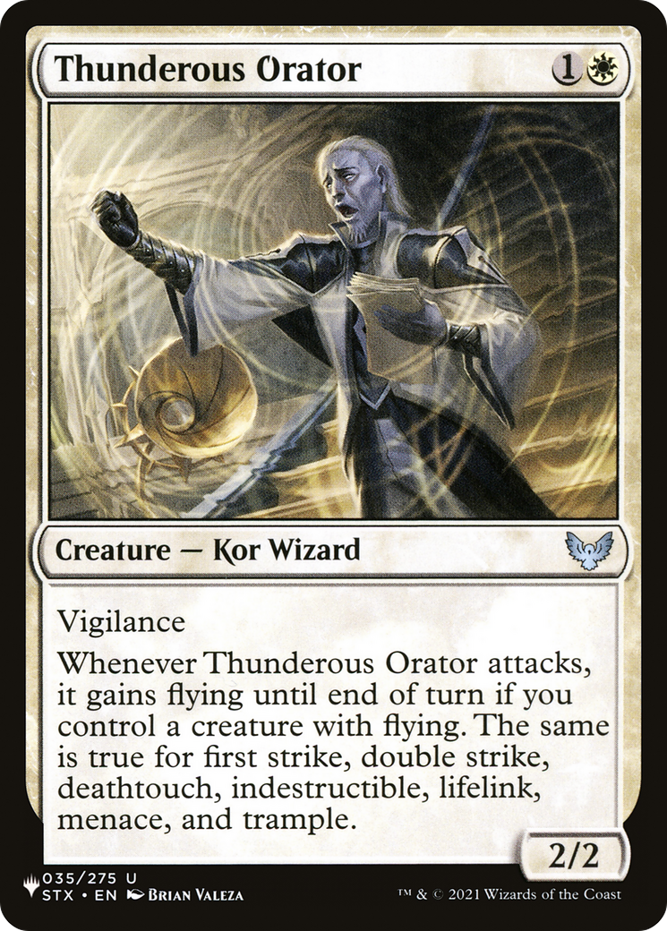 Thunderous Orator [The List Reprints] | Eastridge Sports Cards & Games