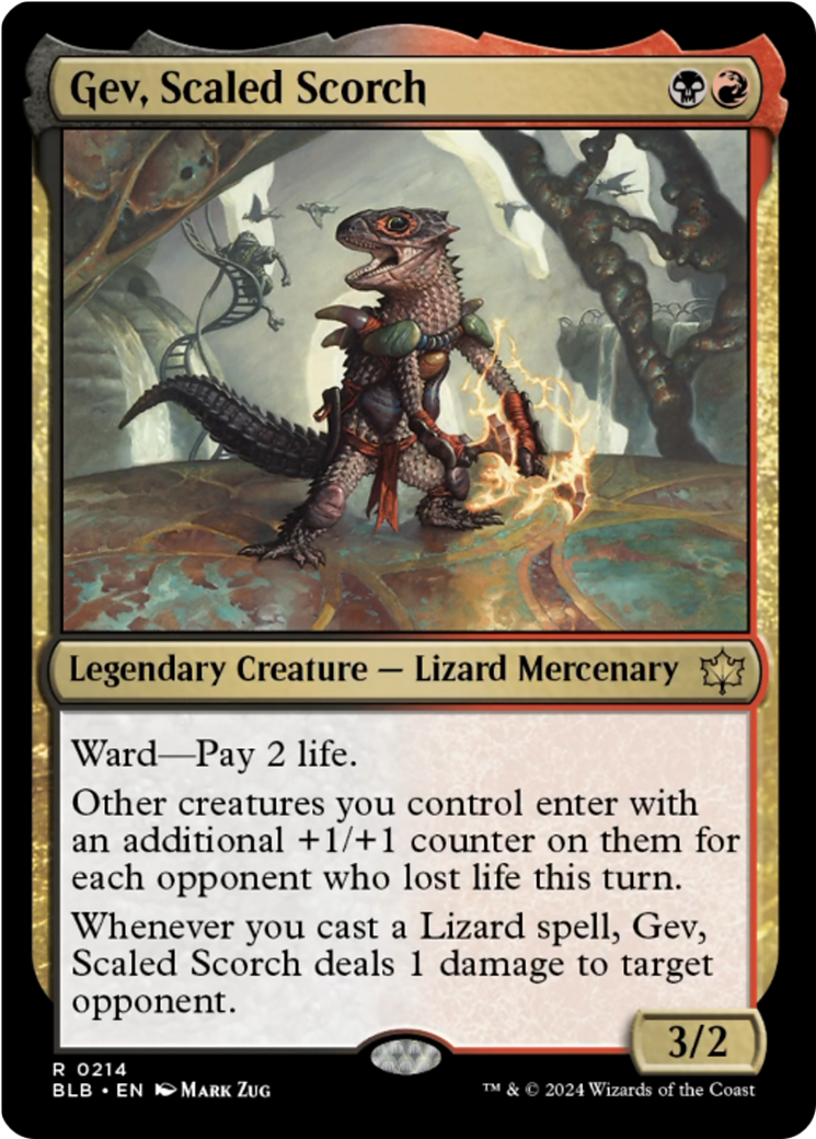 Gev, Scaled Scorch [Bloomburrow] | Eastridge Sports Cards & Games