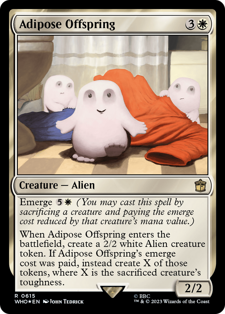 Adipose Offspring (Surge Foil) [Doctor Who] | Eastridge Sports Cards & Games