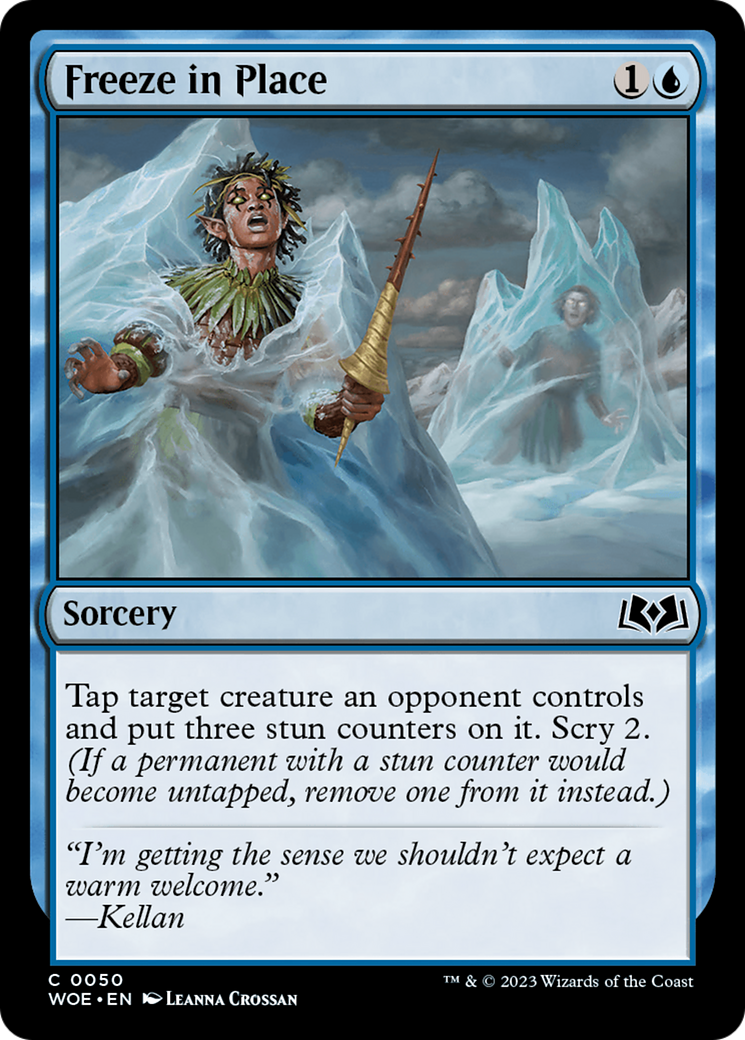 Freeze in Place [Wilds of Eldraine] | Eastridge Sports Cards & Games