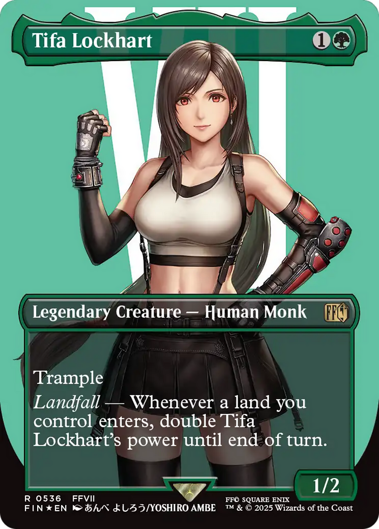 Tifa Lockhart (Borderless) (Surge Foil) [FINAL FANTASY] | Eastridge Sports Cards & Games