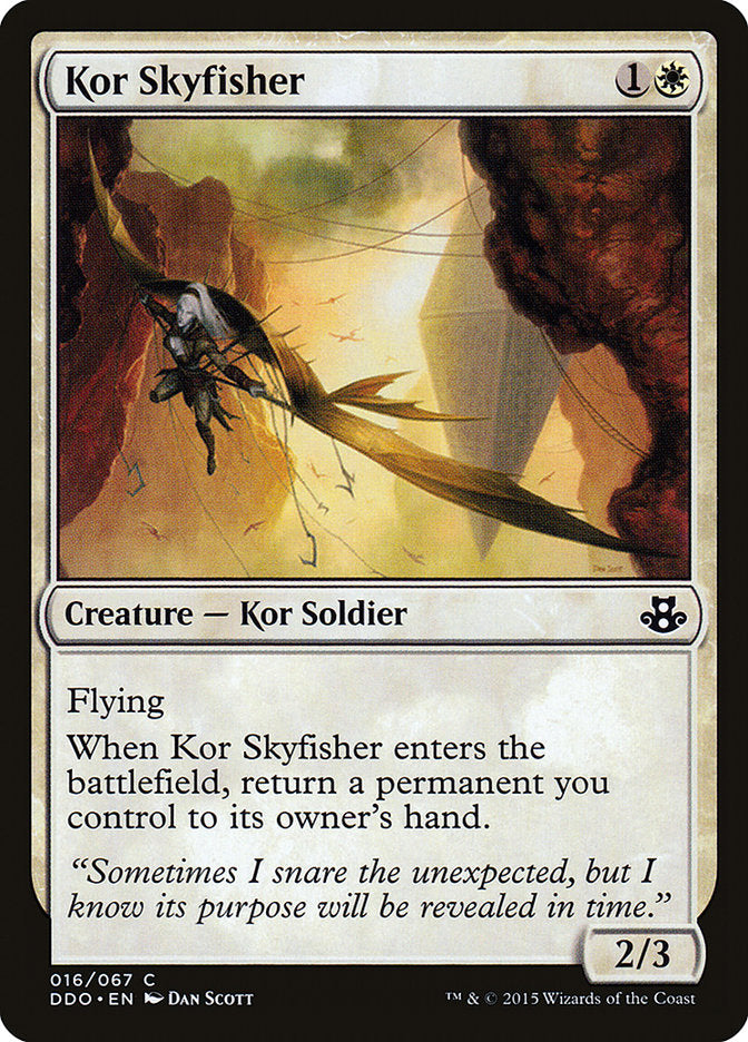 Kor Skyfisher [Duel Decks: Elspeth vs. Kiora] | Eastridge Sports Cards & Games
