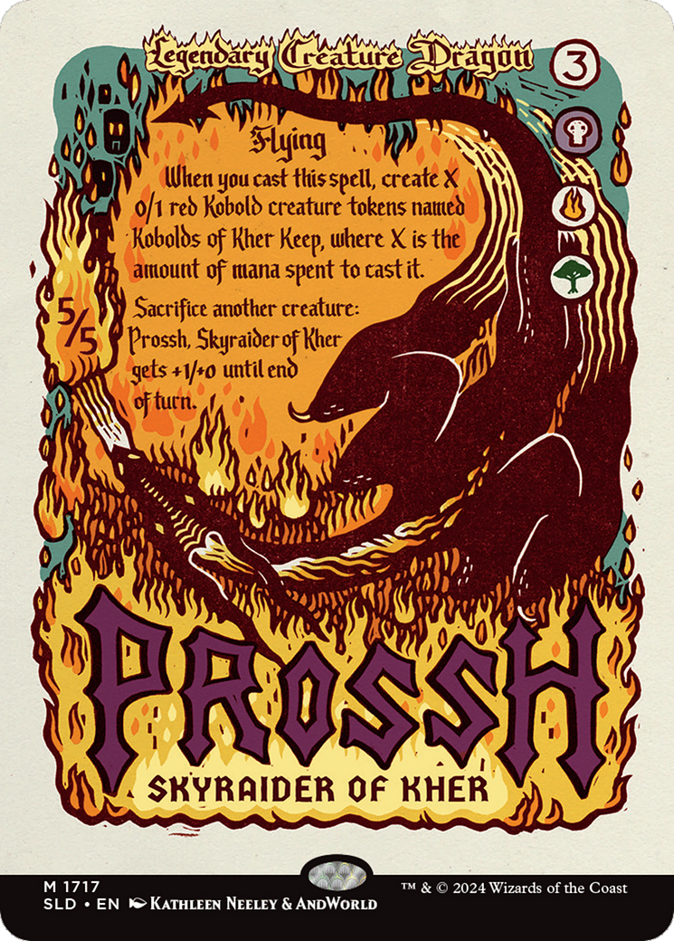 Prossh, Skyraider of Kher (Rainbow Foil) [Secret Lair Drop Series] | Eastridge Sports Cards & Games