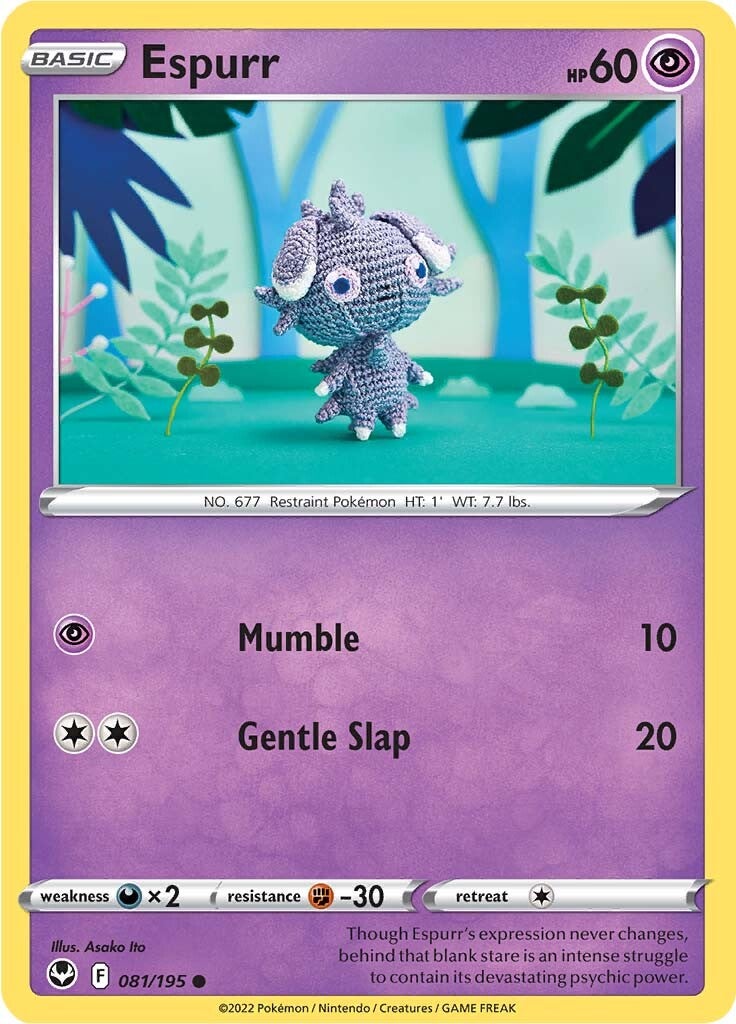 Espurr (081/195) [Sword & Shield: Silver Tempest] | Eastridge Sports Cards & Games