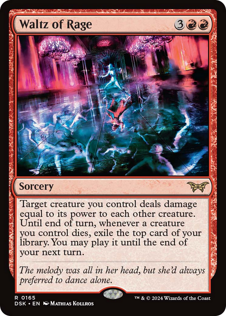 Waltz of Rage [Duskmourn: House of Horror] | Eastridge Sports Cards & Games