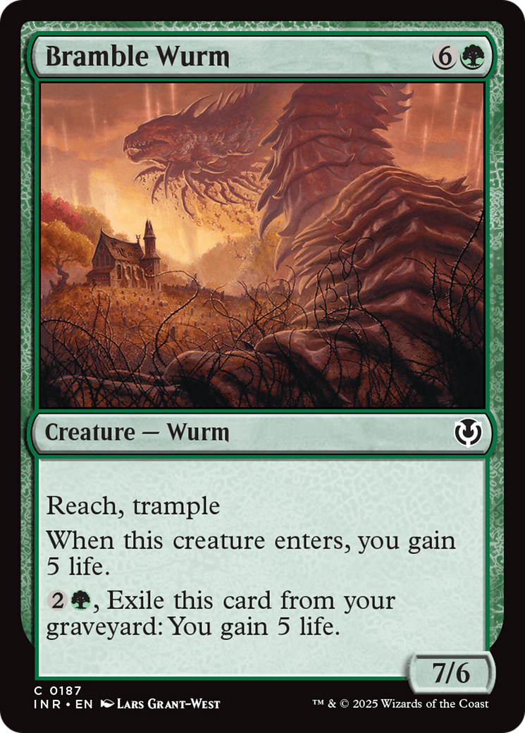 Bramble Wurm [Innistrad Remastered] | Eastridge Sports Cards & Games