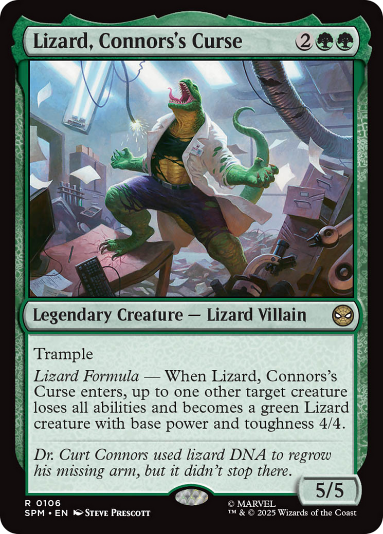 Lizard, Connors's Curse [Marvel's Spider-Man] | Eastridge Sports Cards & Games