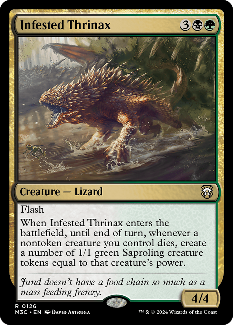 Infested Thrinax [Modern Horizons 3 Commander] | Eastridge Sports Cards & Games