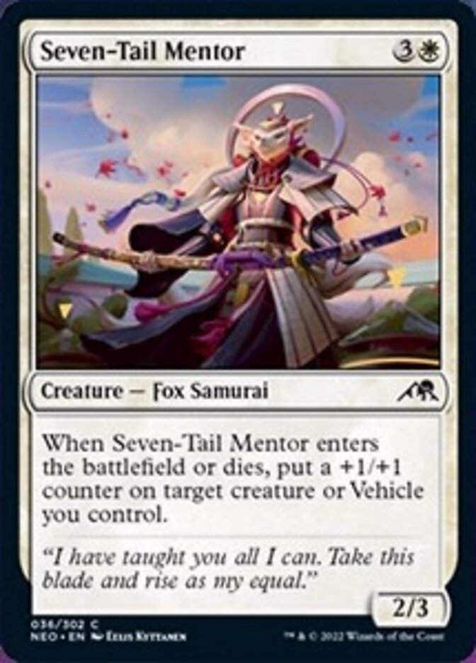 Seven-Tail Mentor [Kamigawa: Neon Dynasty] | Eastridge Sports Cards & Games