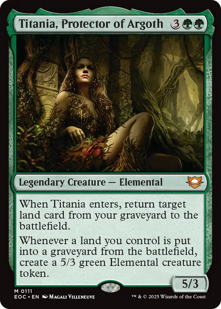 Titania, Protector of Argoth [Edge of Eternities Commander] | Eastridge Sports Cards & Games