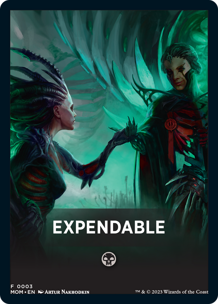 Expendable Theme Card [March of the Machine Tokens] | Eastridge Sports Cards & Games