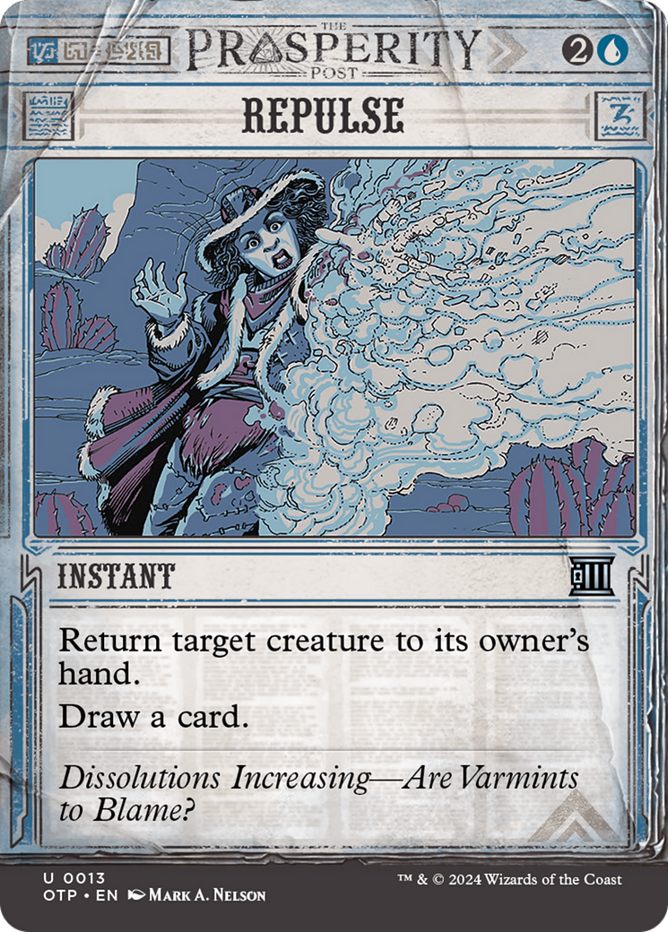 Repulse [Outlaws of Thunder Junction: Breaking News] | Eastridge Sports Cards & Games