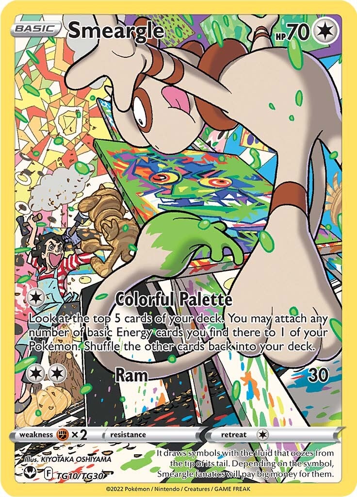 Smeargle (TG10/TG30) [Sword & Shield: Silver Tempest] | Eastridge Sports Cards & Games