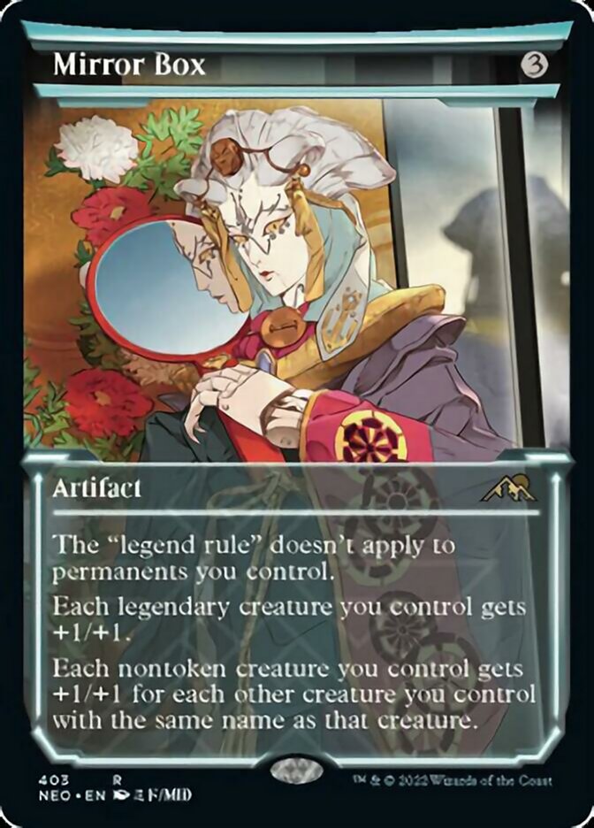 Mirror Box (Showcase Soft Glow) [Kamigawa: Neon Dynasty] | Eastridge Sports Cards & Games