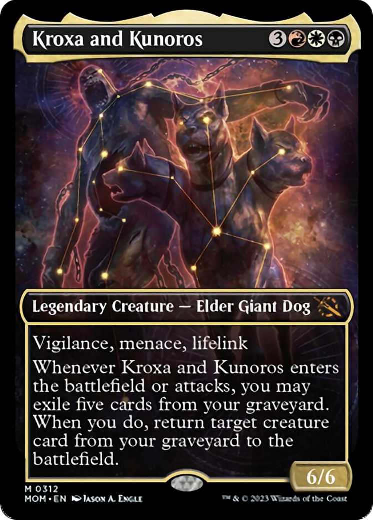 Kroxa and Kunoros (Showcase Planar Booster Fun) [March of the Machine] | Eastridge Sports Cards & Games