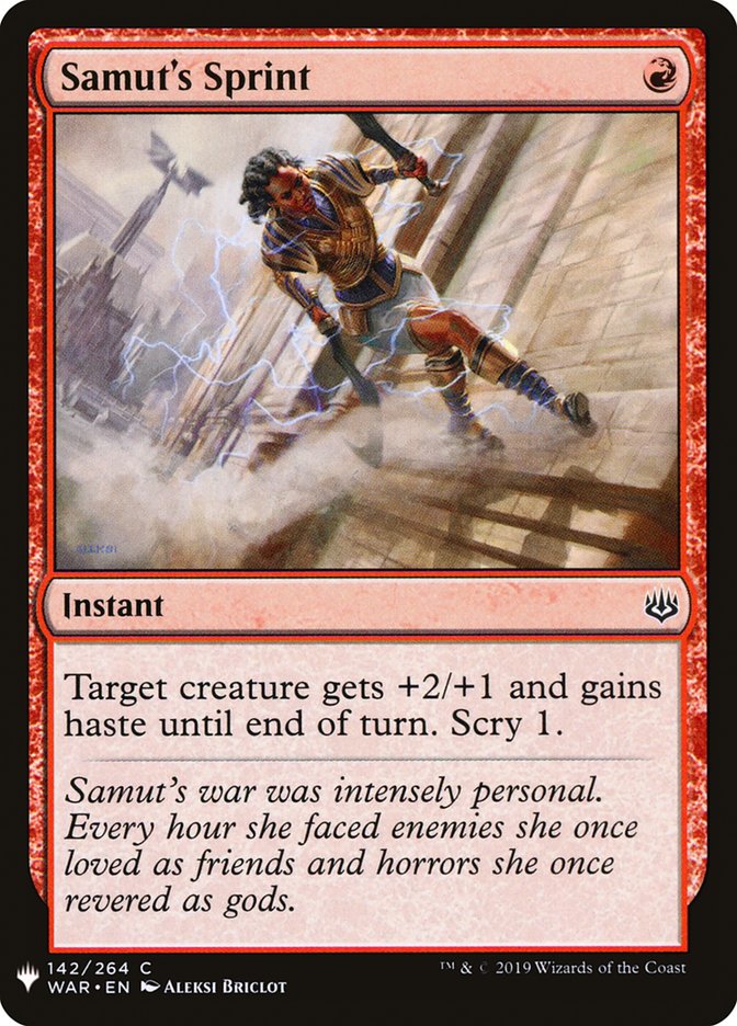 Samut's Sprint [Mystery Booster] | Eastridge Sports Cards & Games