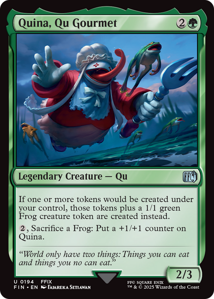 Quina, Qu Gourmet [FINAL FANTASY] | Eastridge Sports Cards & Games