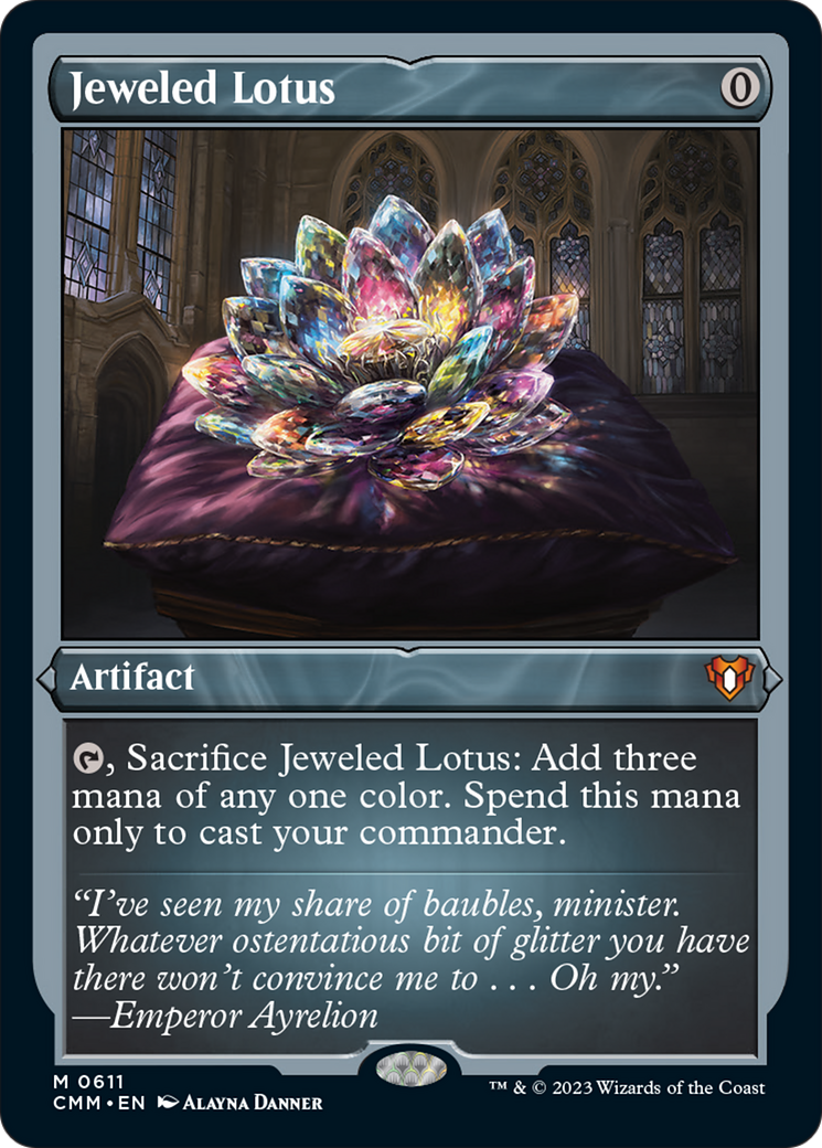 Jeweled Lotus (Foil Etched) [Commander Masters] | Eastridge Sports Cards & Games