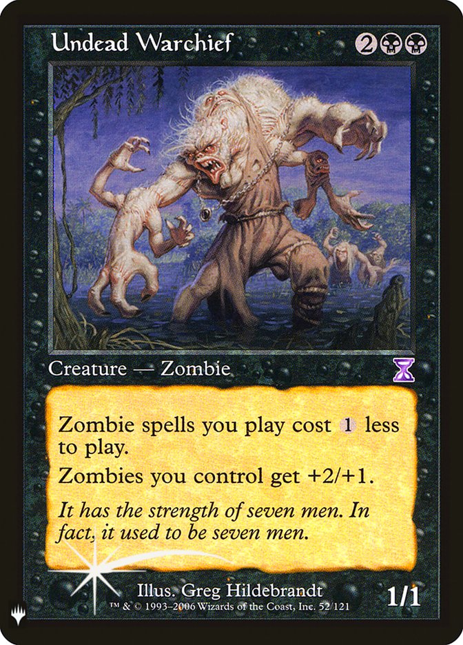 Undead Warchief [Mystery Booster] | Eastridge Sports Cards & Games