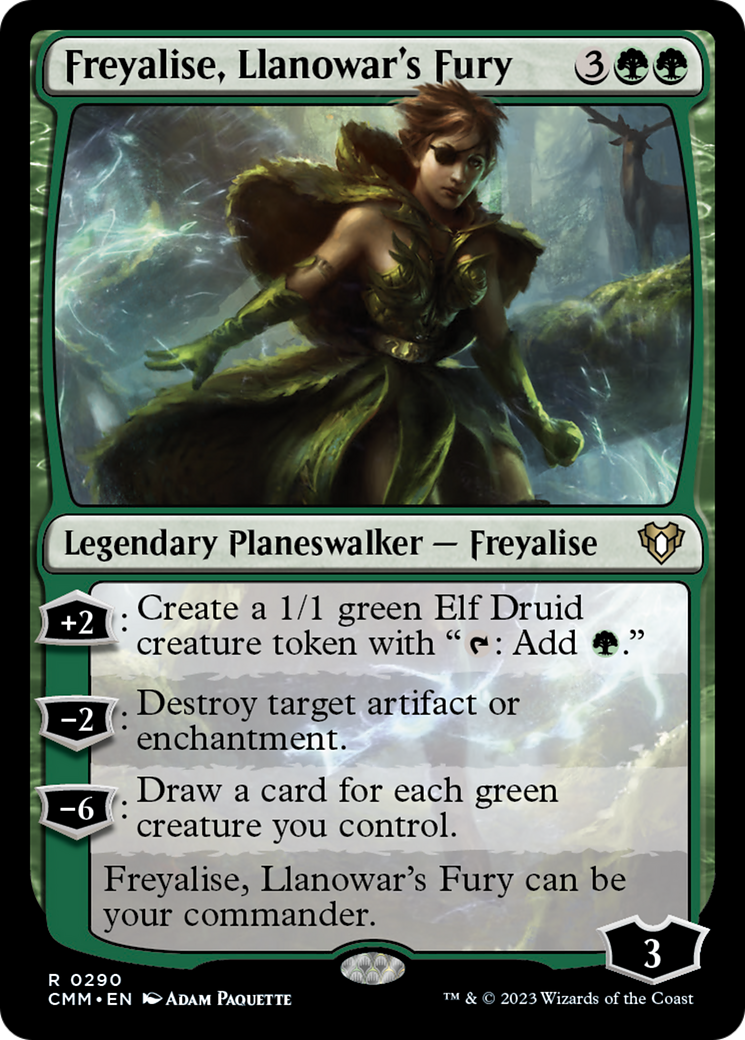 Freyalise, Llanowar's Fury [Commander Masters] | Eastridge Sports Cards & Games