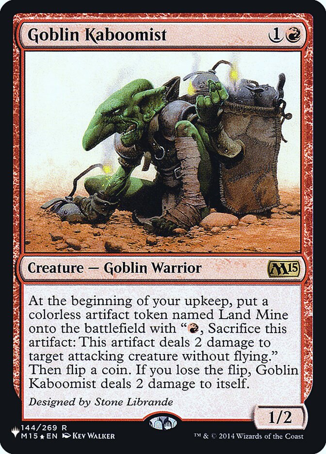 Goblin Kaboomist [Secret Lair: Heads I Win, Tails You Lose] | Eastridge Sports Cards & Games
