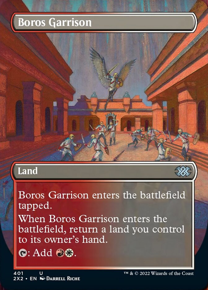 Boros Garrison (Borderless Alternate Art) [Double Masters 2022] | Eastridge Sports Cards & Games