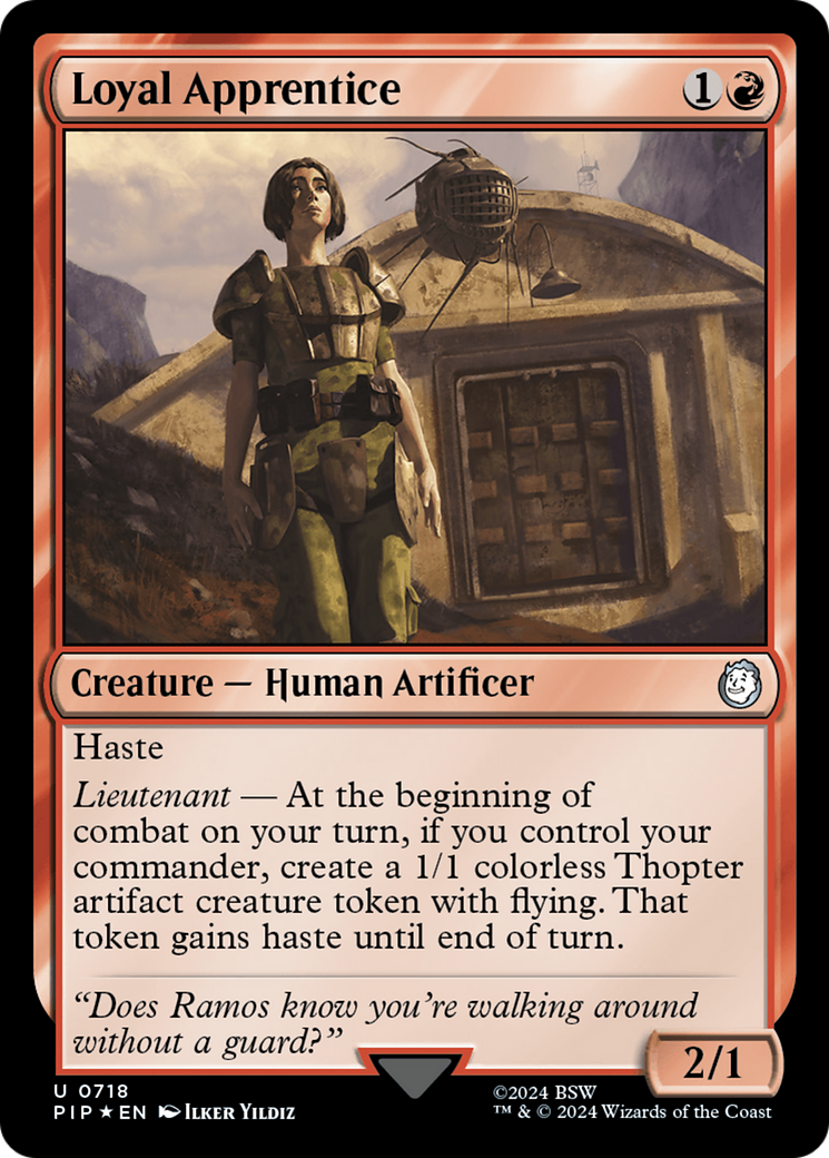 Loyal Apprentice (Surge Foil) [Fallout] | Eastridge Sports Cards & Games