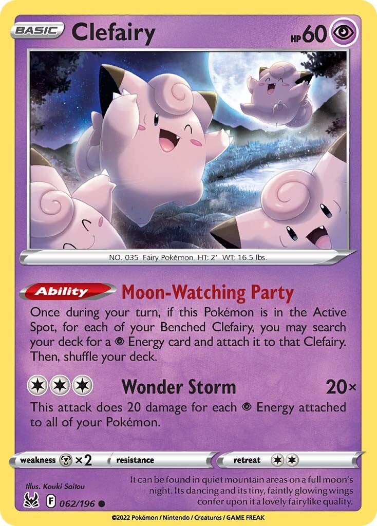 Clefairy (062/196) [Sword & Shield: Lost Origin] | Eastridge Sports Cards & Games