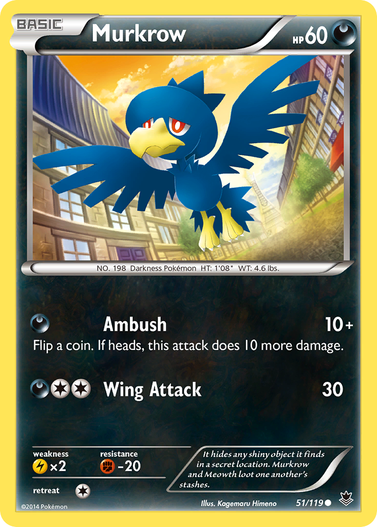 Murkrow (51/119) [XY: Phantom Forces] | Eastridge Sports Cards & Games
