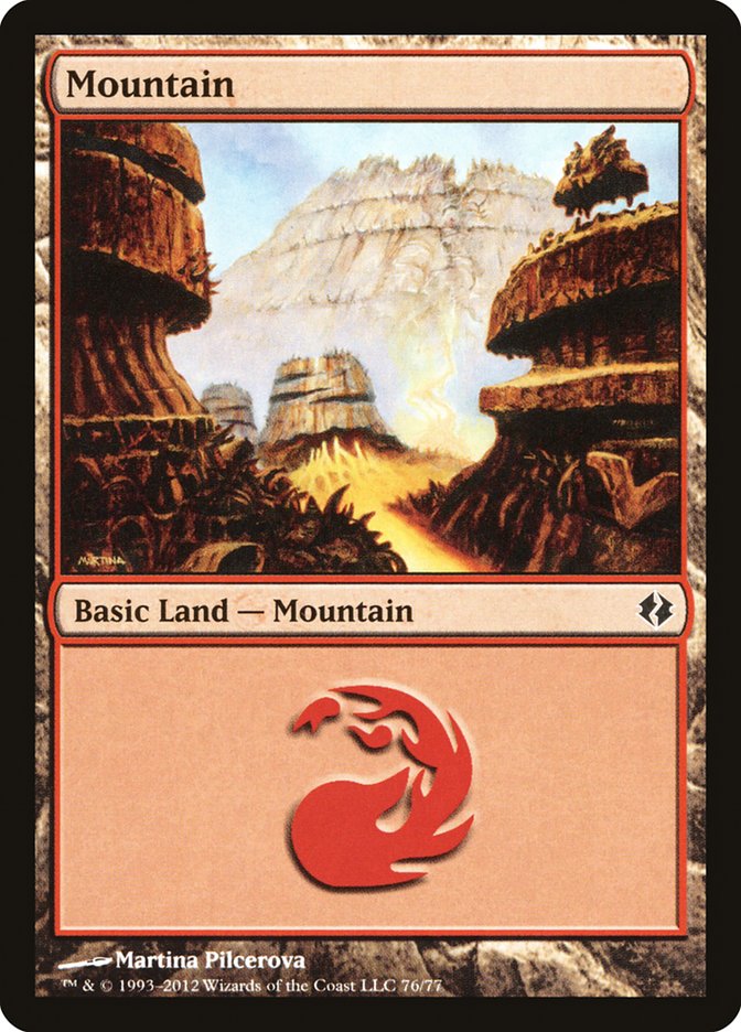 Mountain (76) [Duel Decks: Venser vs. Koth] | Eastridge Sports Cards & Games