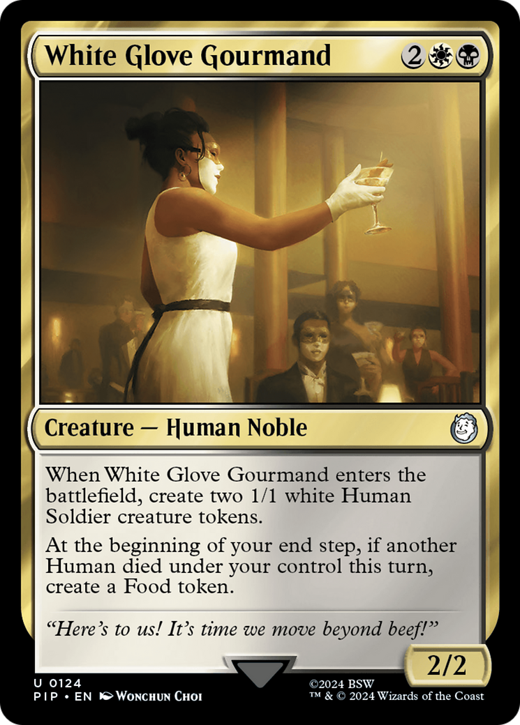 White Glove Gourmand [Fallout] | Eastridge Sports Cards & Games