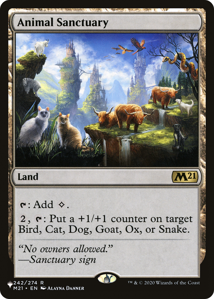 Animal Sanctuary [The List] | Eastridge Sports Cards & Games