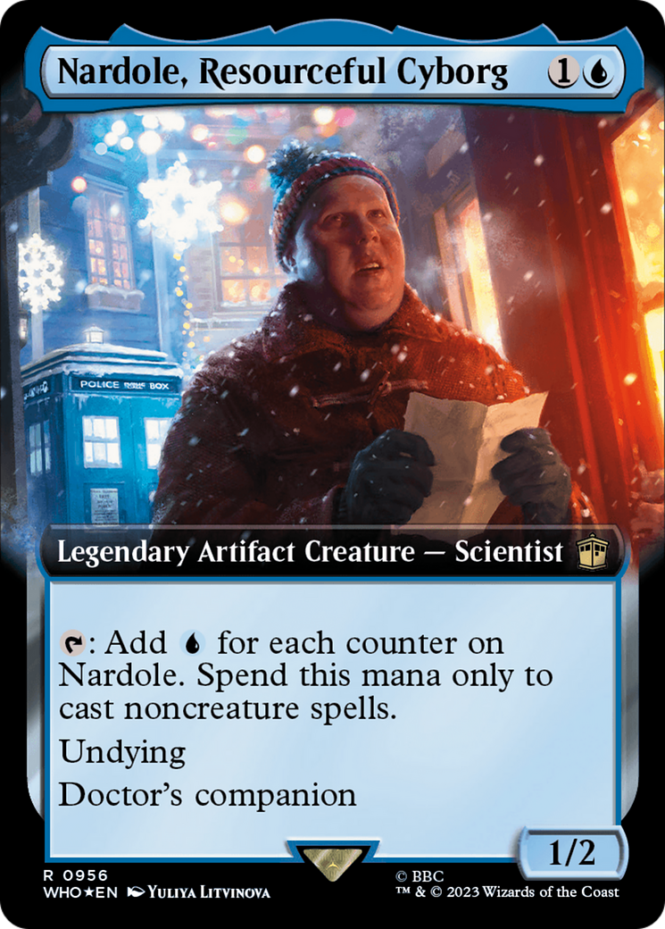 Nardole, Resourceful Cyborg (Extended Art) (Surge Foil) [Doctor Who] | Eastridge Sports Cards & Games