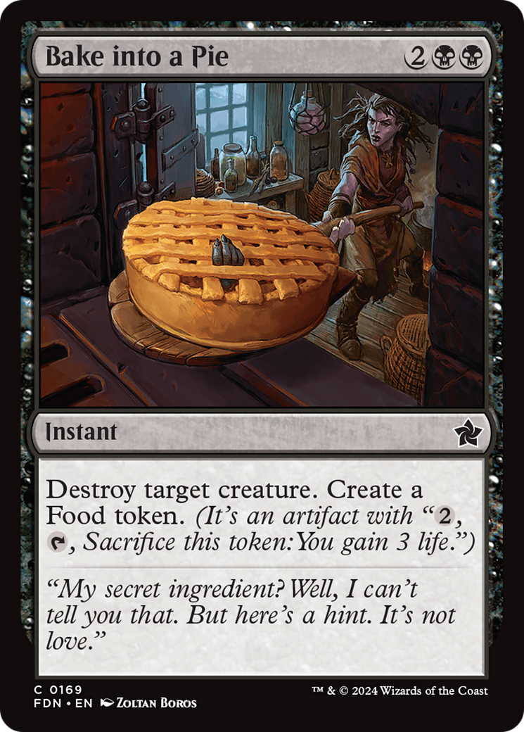 Bake into a Pie [Foundations] | Eastridge Sports Cards & Games