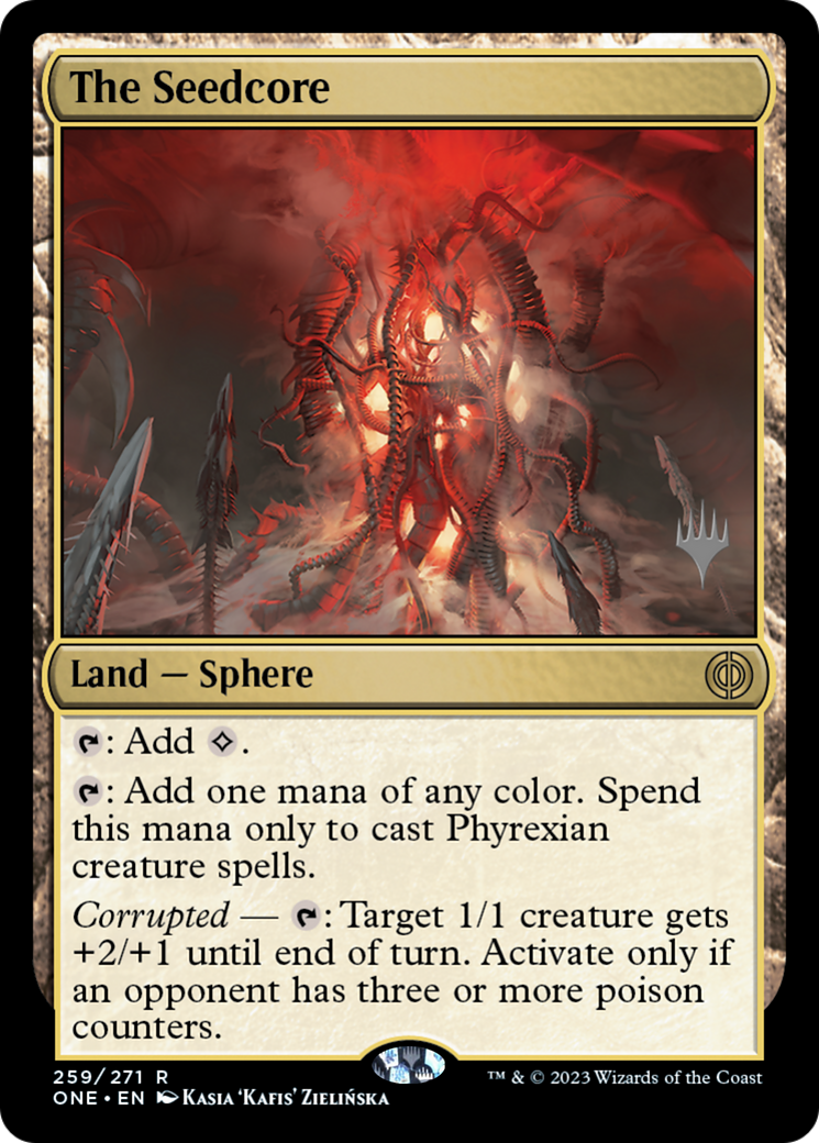 The Seedcore (Promo Pack) [Phyrexia: All Will Be One Promos] | Eastridge Sports Cards & Games