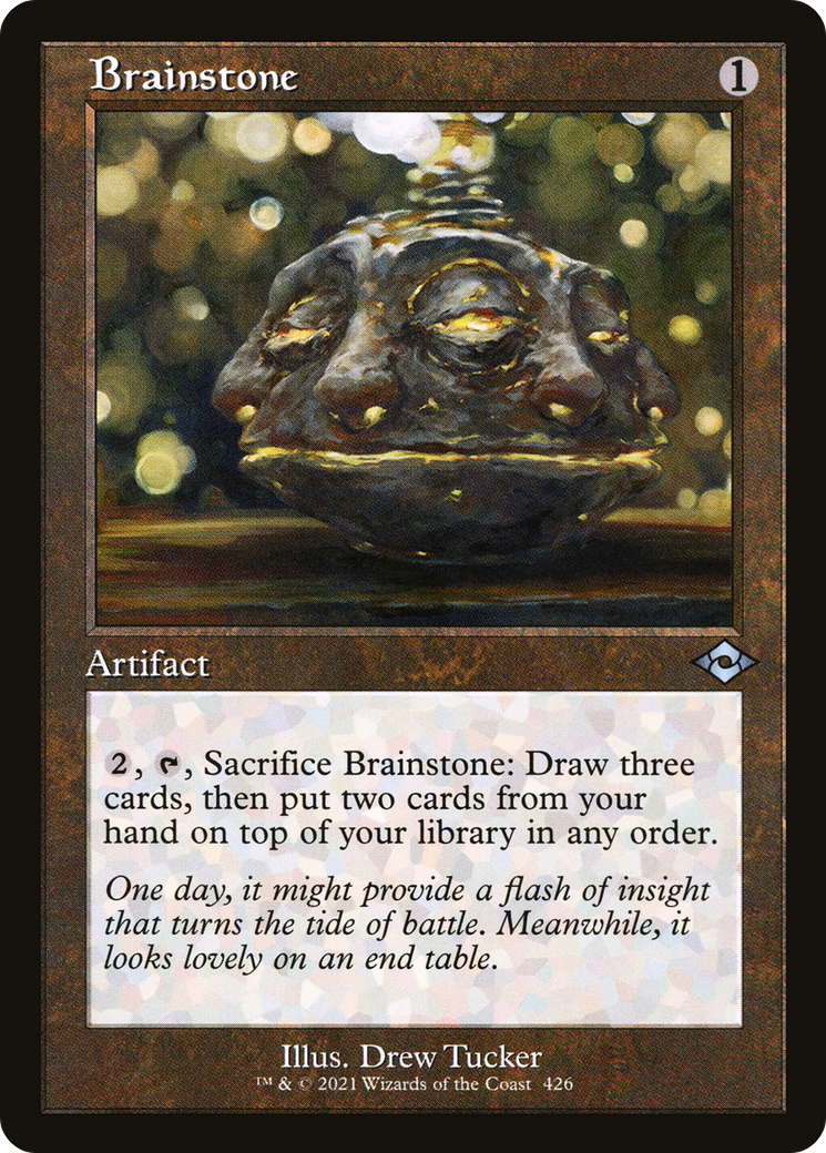 Brainstone (Retro Foil Etched) [Modern Horizons 2]