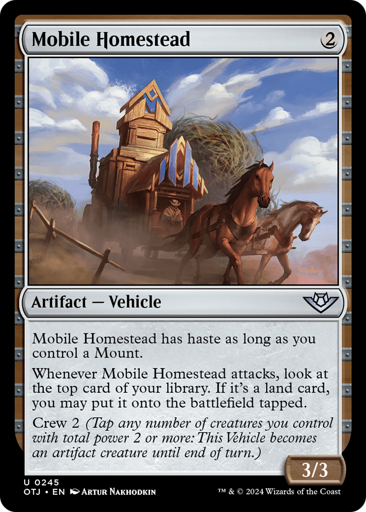 Mobile Homestead [Outlaws of Thunder Junction] | Eastridge Sports Cards & Games