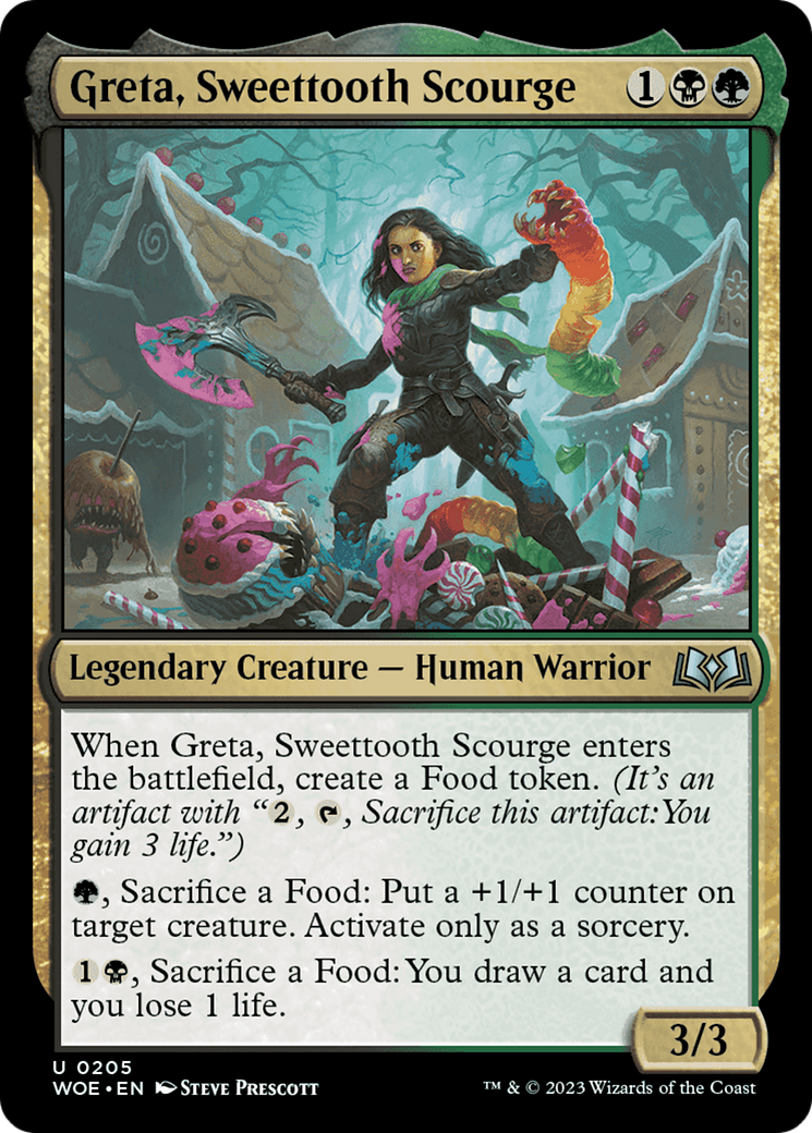 Greta, Sweettooth Scourge [Wilds of Eldraine] | Eastridge Sports Cards & Games