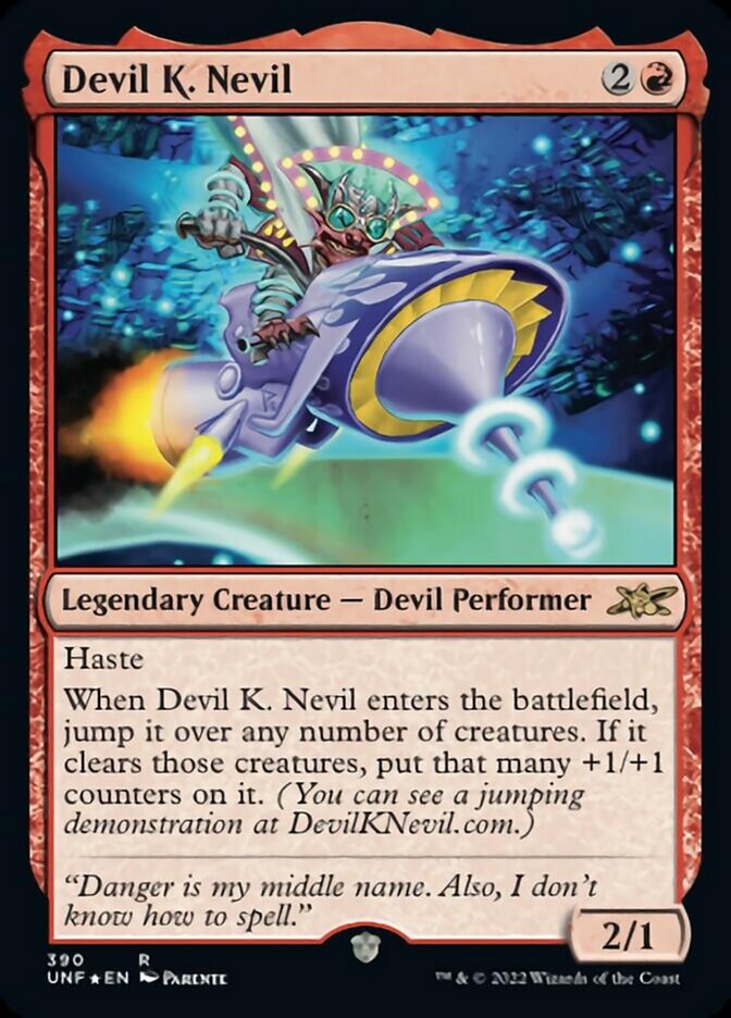 Devil K. Nevil (Galaxy Foil) [Unfinity] | Eastridge Sports Cards & Games