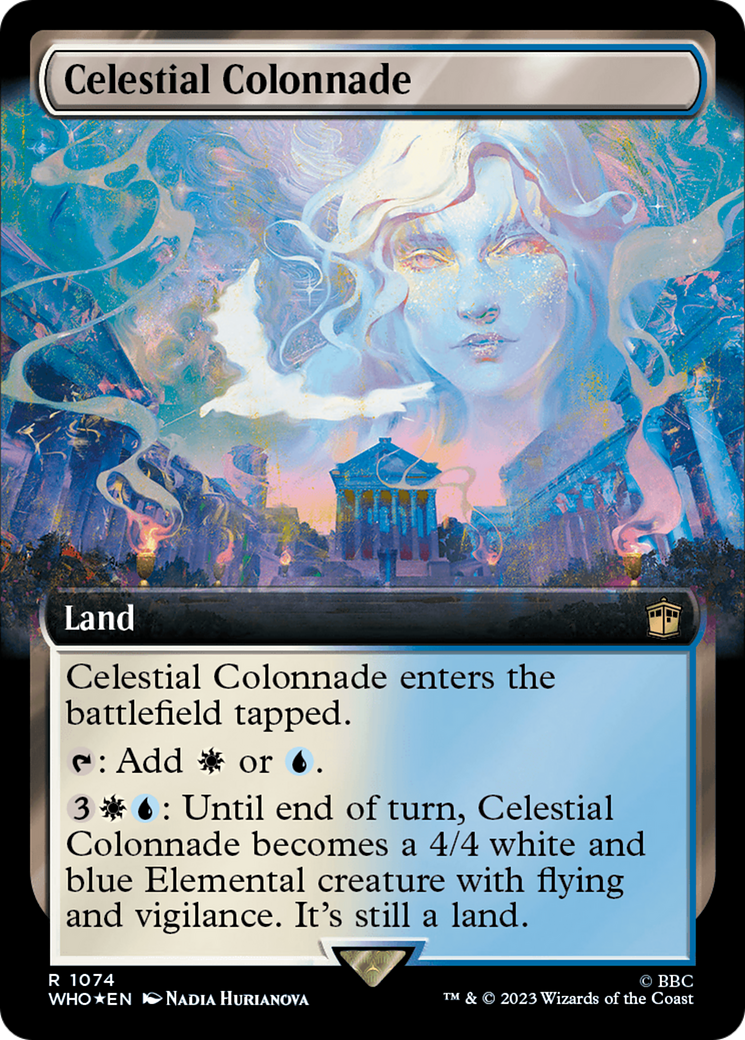 Celestial Colonnade (Extended Art) (Surge Foil) [Doctor Who] | Eastridge Sports Cards & Games