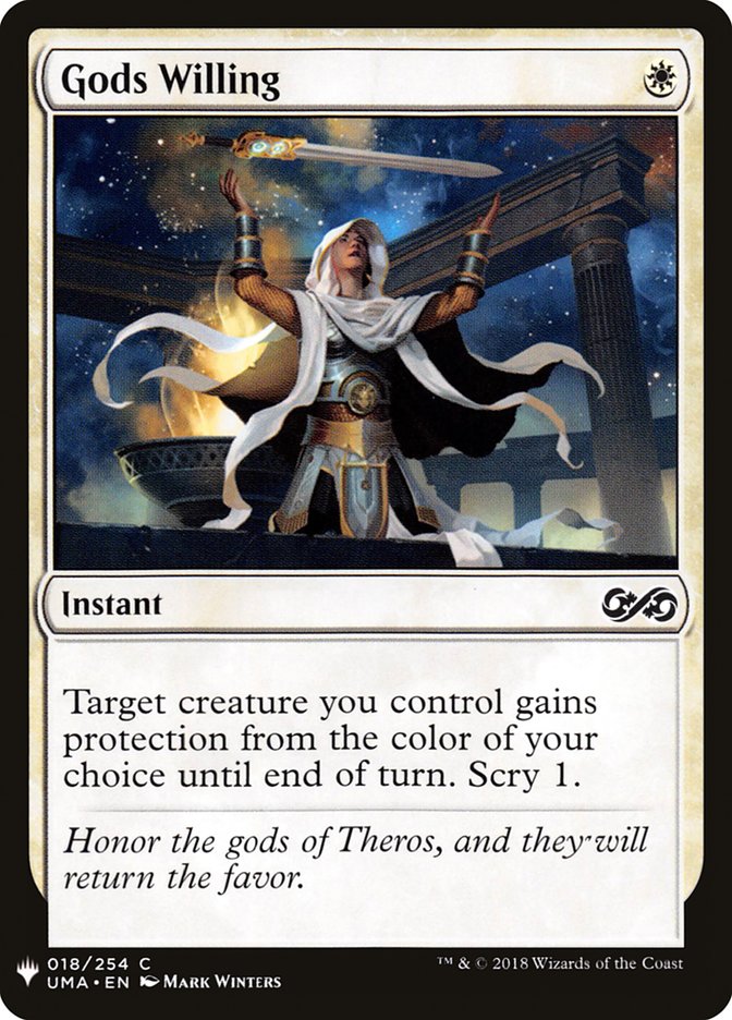 Gods Willing [Mystery Booster] | Eastridge Sports Cards & Games