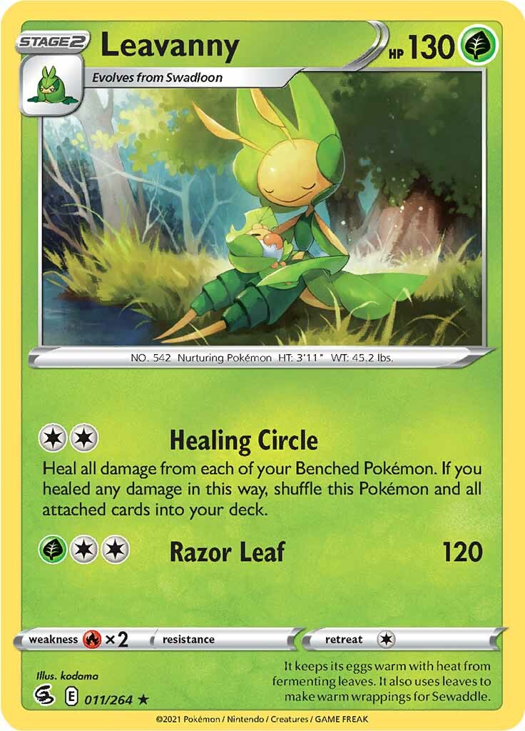 Leavanny (011/264) [Sword & Shield: Fusion Strike] | Eastridge Sports Cards & Games